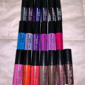 19 suade liquid lipsticks NYX